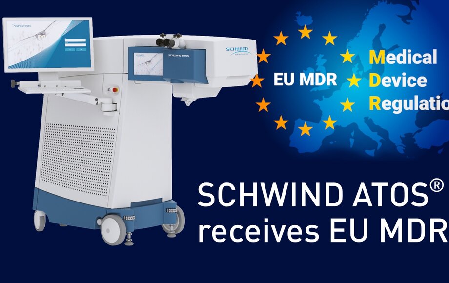 SCHWIND ATOS® receives EU MDR  | © SCHWIND eye-tech-solutions GmbH
