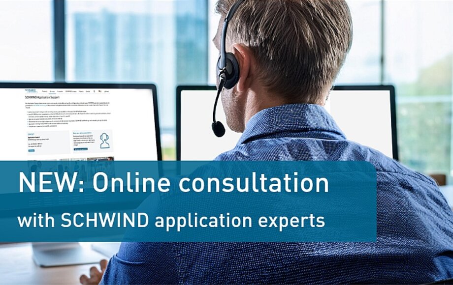 SCHWIND application expert during online consultation | © SCHWIND eye-tech-solution GmbH